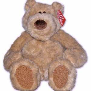 Bearface, 20&quot; Plush Teddy Bear by Gund, Vintage New without Tag