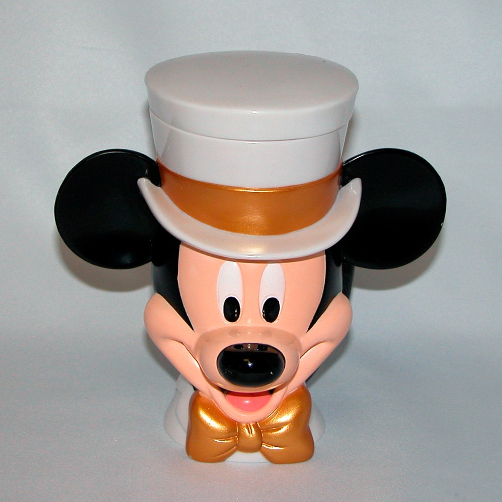 Mickey Mouse Cup Single Handle Hinged 