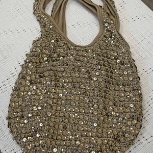 large sequin purse 2000s