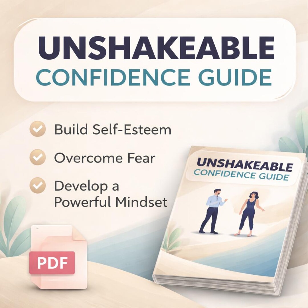 Unshakeable Confidence Guide | Build Self-esteem, Overcome Fear ...