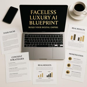 Faceless Luxury AI Blueprint: TikTok Growth Guide (PDF) image 3