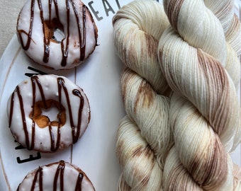 Fudge Drizzle - Hand Dyed Yarn