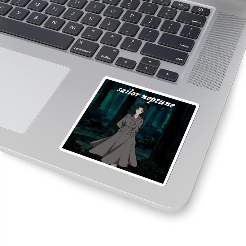 Neptune Anime Album Cover Kiss-Cut Sticker image 2