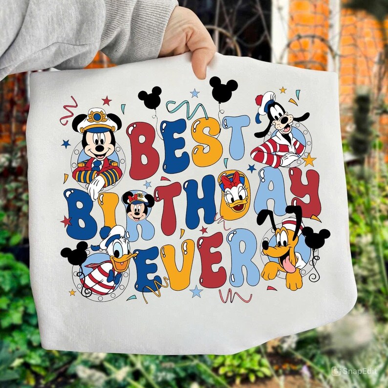 Retro Mickey Mouse and Friends Signatures Png File, Disneyland Characters Magical Digital Download, Disneyworld Mouse Head Png, Mikey & Co image 3