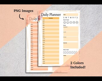 24-uurs dagplanner - bloemen