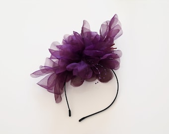 Headband Fascinator | Derby Hat | Cocktail Hat | Wedding Party Headpiece | Party Hat | Hatinator