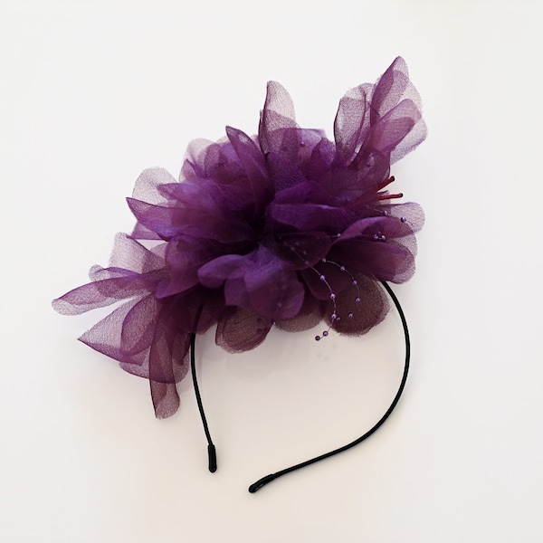 Headband Fascinator | Derby Hat | Cocktail Hat | Wedding Party Headpiece | Party Hat | Hatinator