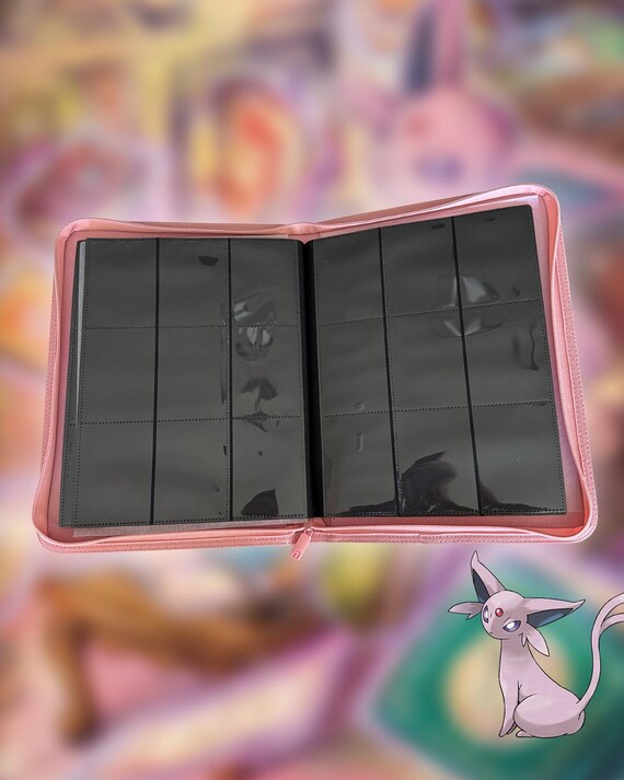 Pokemon Espeon Laser Engraved Vaultx Binder (9 Pocket, Holds 360 Cards) -  Etsy