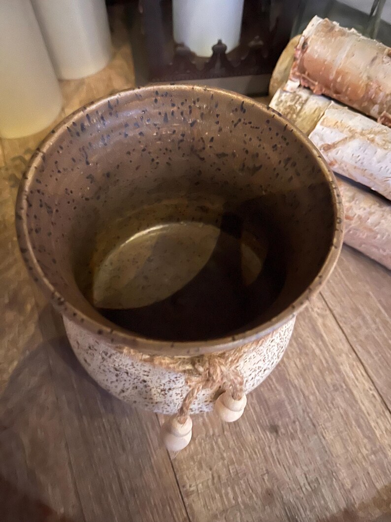 Handmade Speckled Rustic Vase: Wheel Thrown - Etsy