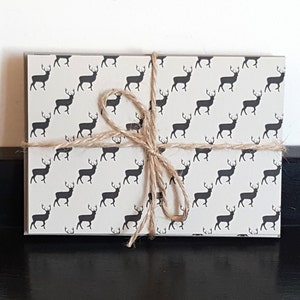 Set di biglietti di auguri per le feste - Set di biglietti di auguri misti per le feste - Biglietti di renne - Biglietti di Natale - Biglietti di Chanukah - Biglietti di pupazzi di neve - Biglietti di fiocchi di neve - Set di 12