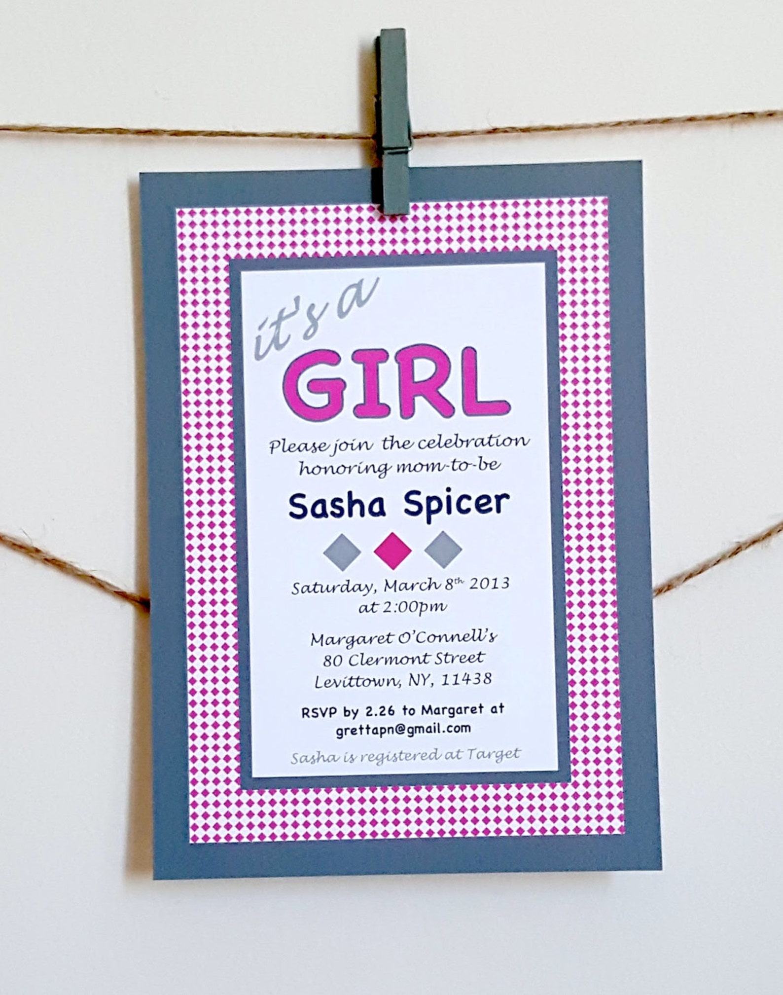 DIY Invitation Template Download Instantly EDITABLE TEXT Etsy