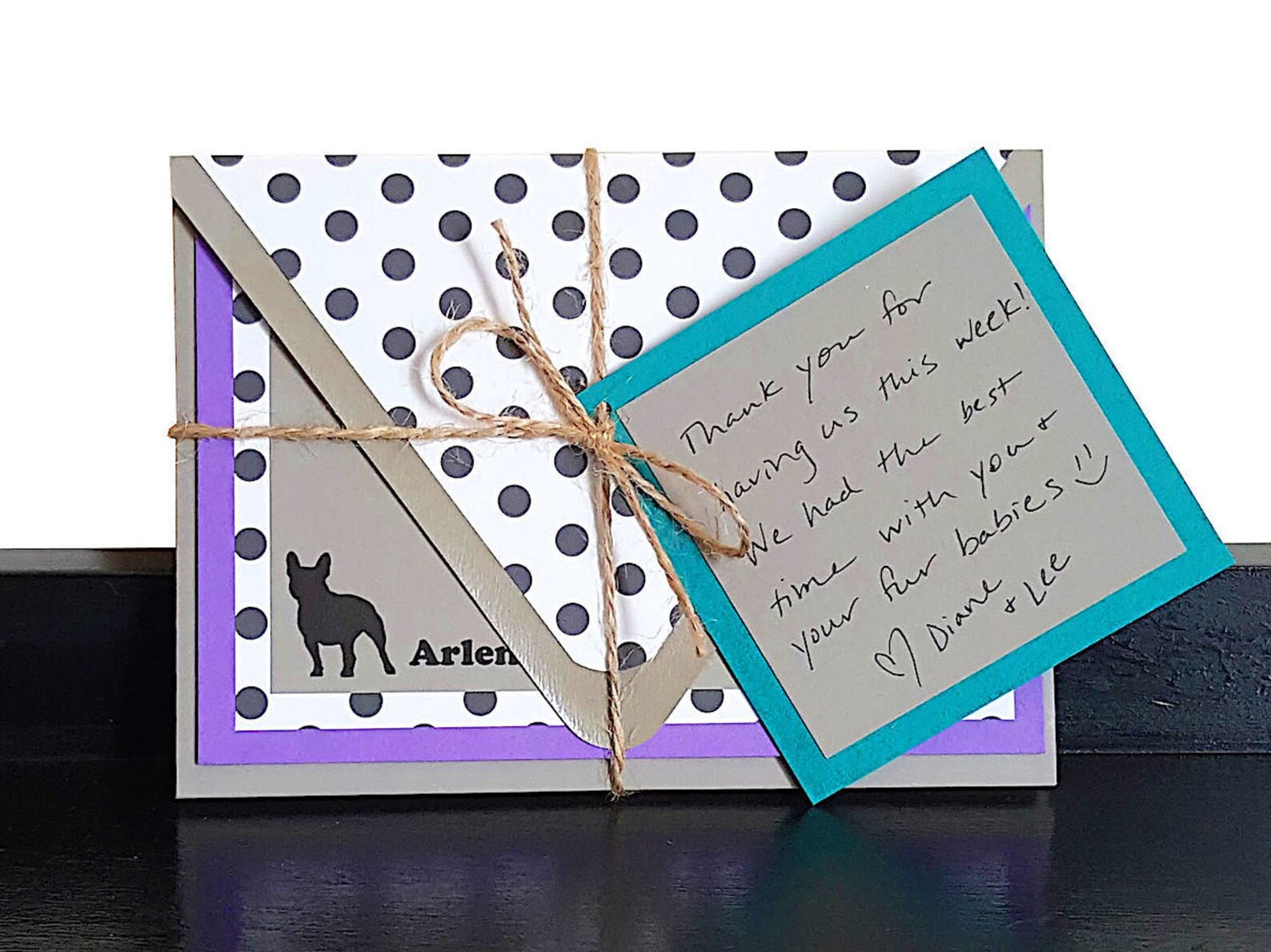 Dog Stationery With Lined Envelopes Custom Dog Stationery Etsy