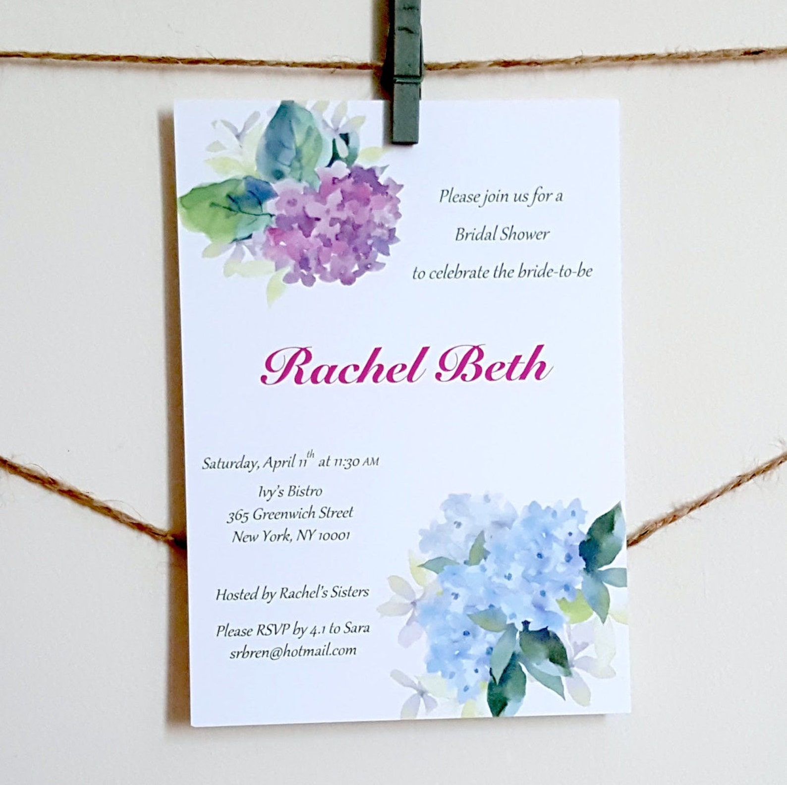 DIY Invitation Template Download Instantly EDITABLE TEXT Etsy