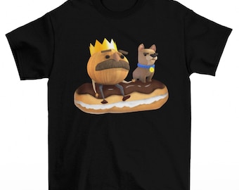 Overcooked King Onion And Kevin T-Shirt Unisex Cotton Adult Funny Cooking Video Game 2026