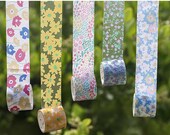 Secret Garden 02 - Japanese Washi Masking Tape - 30mm wide - 3.3 yard