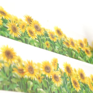 Warm Flower - Japanese PET Masking Tape - 30mm wide - 3.3 Yard