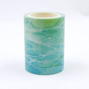 Sea foam - Background Series - Japanese Washi Masking Tape - 50mm wide - 3.3 Yard