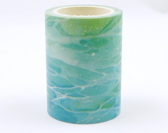 Sea foam - Background Series - Japanese Washi Masking Tape - 50mm wide - 3.3 Yard