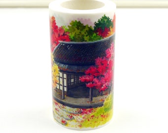 Amazing Autumn - Japanese Washi Masking Tape - 73mm wide - 5.5 Yard - no discount