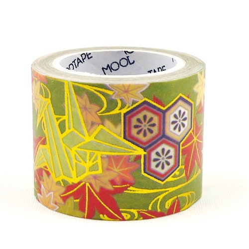 Poppy Field Japanese Washi Masking Tape 30mm Wide 5.5 Etsy