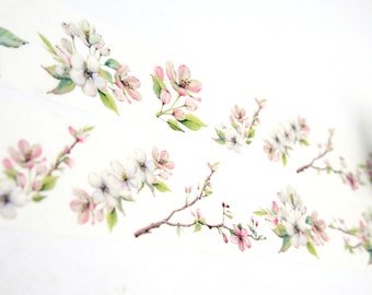 Pear Blossom - Japanese Washi Masking Tape - 30mm wide - 7.6 Yard