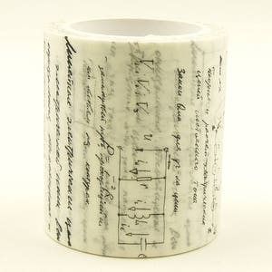Manuscrito de ficção científica - Fita adesiva japonesa Washi - 50 mm de largura - 7,6 jardas - sem desconto