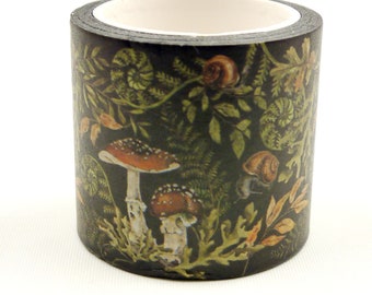 Mushroom Kingdom - Japanese Washi Masking Paper Tape - 40mm wide - 11 yard