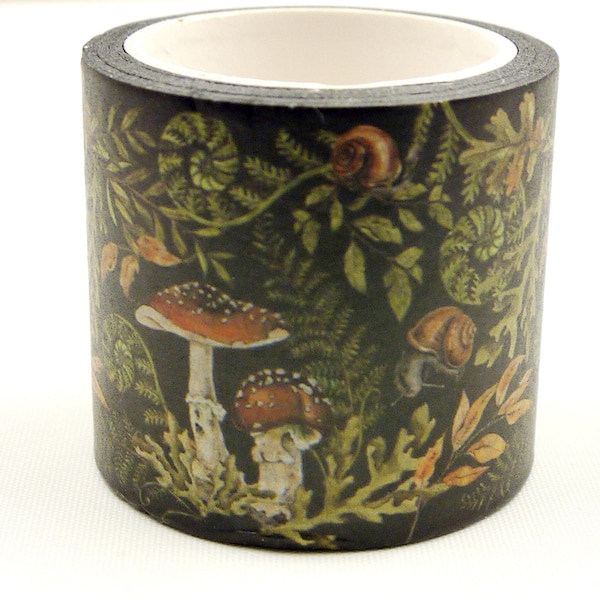 Mushroom Kingdom - Japanese Washi Masking Paper Tape - 40mm wide - 11 yard