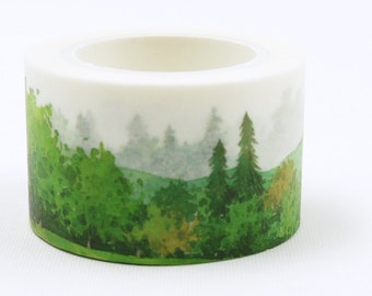 Schwarzwald - Japanese Washi Masking Tape - 30mm Wide - 5.5 Yard - no discount