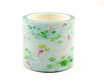 Lake View - Japanese Washi Masking Tape - 40mm Wide - 2.2 yard