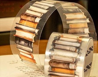 Book List - Japanese PET Masking Tape - 30mm wide - 2.2 yard