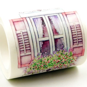 Rear Window 02 - Japanese PET Masking Tape - 45mm wide - 3.3 yard