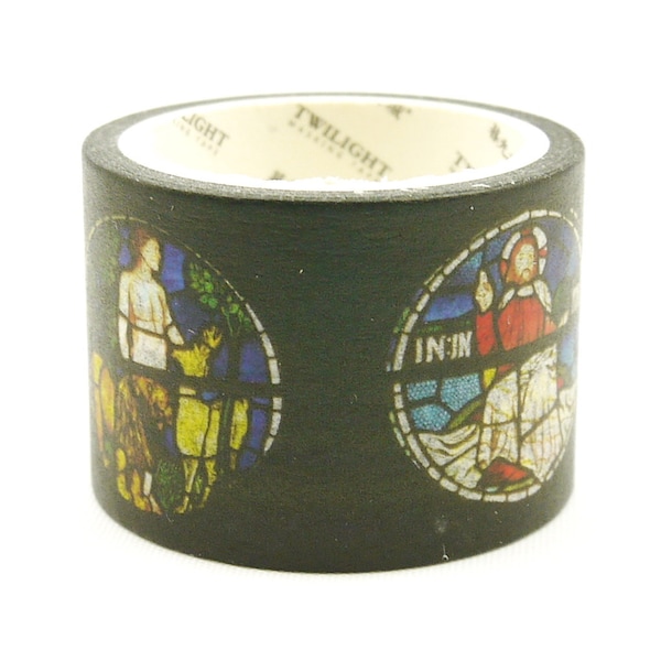 Came glasswork 02 - Japanese Washi Masking Tape - 30mm wide - 5.5 Yard