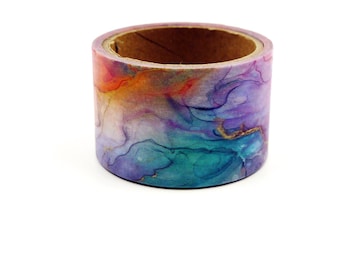 rainbow sheen 02 - Japanese Washi Masking Tape - 5.5 yards