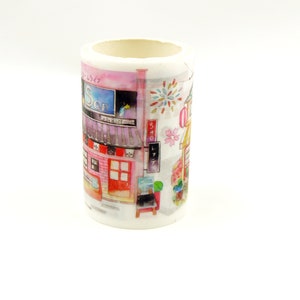 Tienda callejera de Tokio: cinta adhesiva japonesa washi de 60 mm de ancho y 2,2 yardas