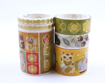 Edo - Japanese Washi Masking Tape Set - 6 rolls - 2.2 Yard