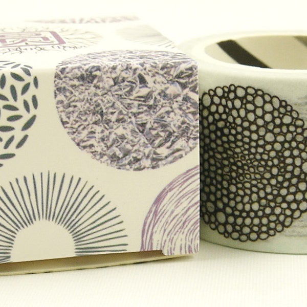 Dizziness - Japanese Washi Masking Tape - 30mm wide - 5.5 yard