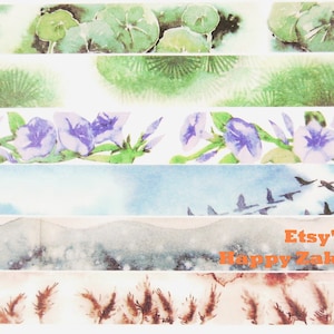 Seasons Colors - Vol. 4 - Japanese Washi Masking Tape - 7.6 Yard