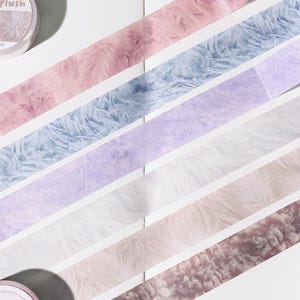 Wollüberzug - Japanisches Washi Masking Tape aus Papier - 20 mm breit - 3,3m - 6 Rollen