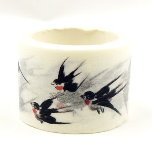 Schwalbe - Japanisches Washi Masking Tape, 30 mm breit, 2m lang