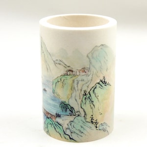 Serenity Chinese schilderkunst - Japanse stickertape washi-papier - 60 mm breed - 2,2 meter