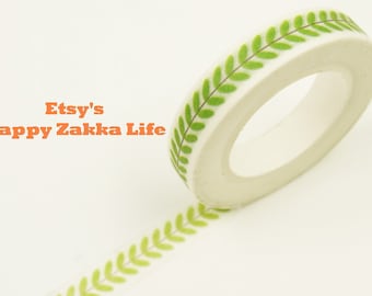 Sprout - Cinta adhesiva japonesa Washi - 8 mm de ancho - 11 yardas