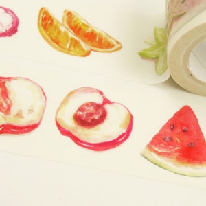 Peach - Japanese Washi Masking Tape - 30mm wide - 7.6 yard