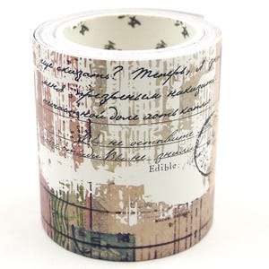 Dokumentencollage 02 - Japanisches Washi Sticker Tape - 50 mm breit - 2 Meter