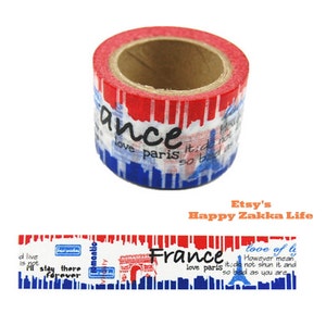 Francophone - Ruban de masquage japonais Washi - 30 mm de large - 5,5 yards