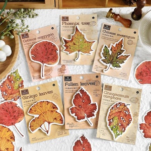 Fallen Leaf - Journaling Spot - Sticky Note Memo - 180 folhas no total - Sem desconto