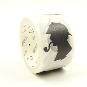 Sherlock - Japanese Washi Masking Tape - 30mm wide - 7.6 yard