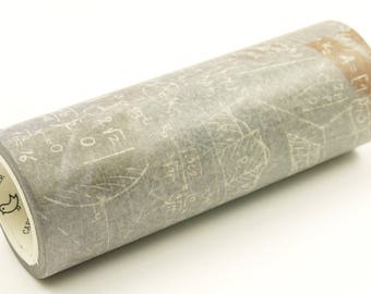 Geachte Professor - breed Japanse Washi Masking Tape - 100mm wide - 5.5 werf