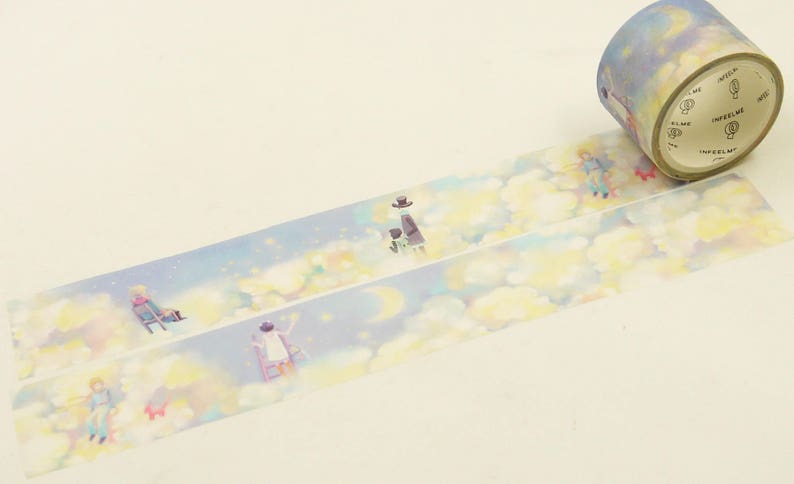 Japanese Washi Masking Tape Cloud atlas 5.5 yard 30mm wide