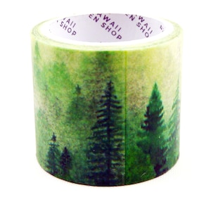 Quiet Forest - Japanse washi-afplaktape - 30 mm breed - 2,2 Yard
